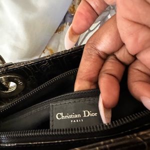 Authentic vintage dior trotter bag